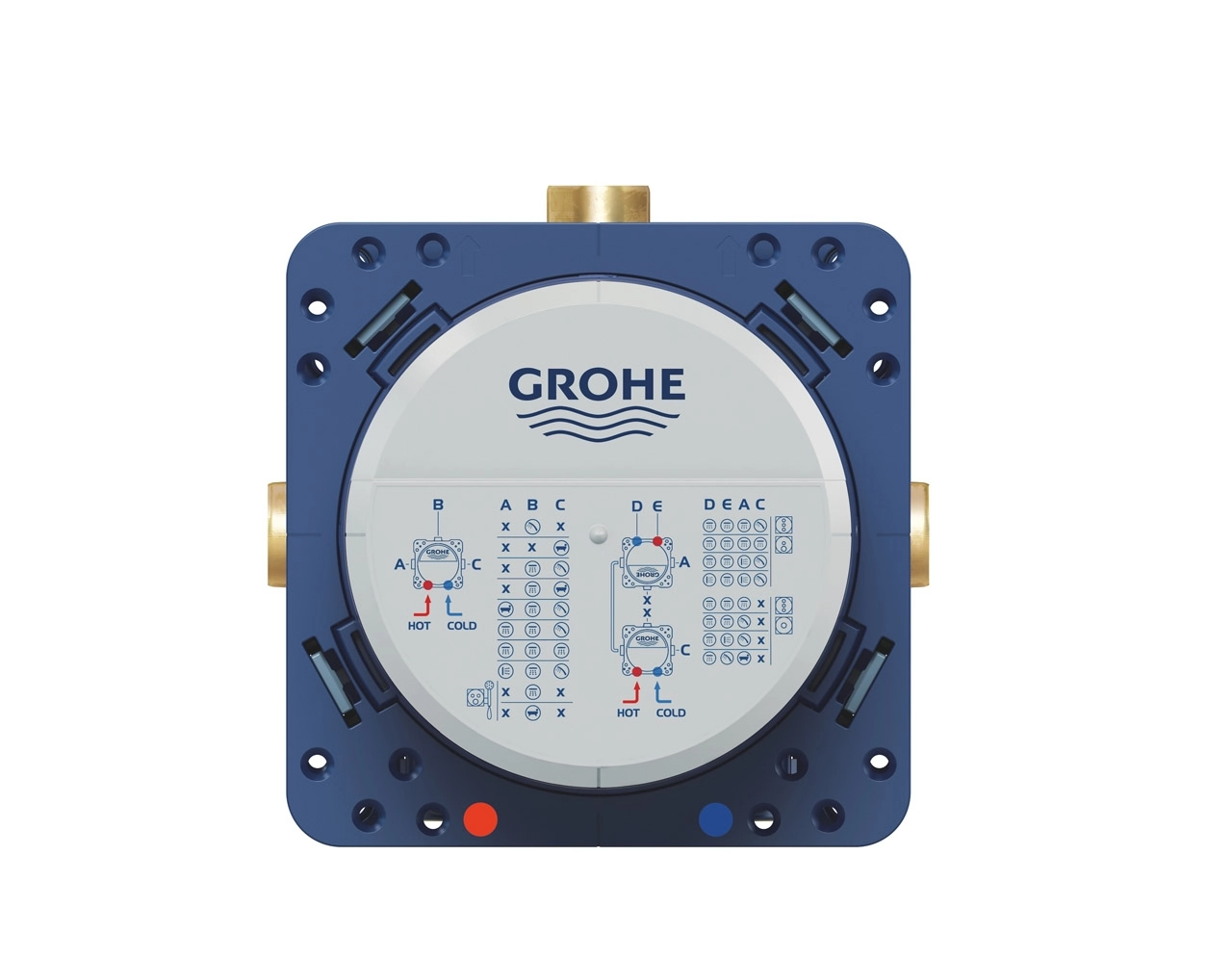 Set instalare baterie duș încastrată Grohe Rapido Smartbox 35600000 — 4