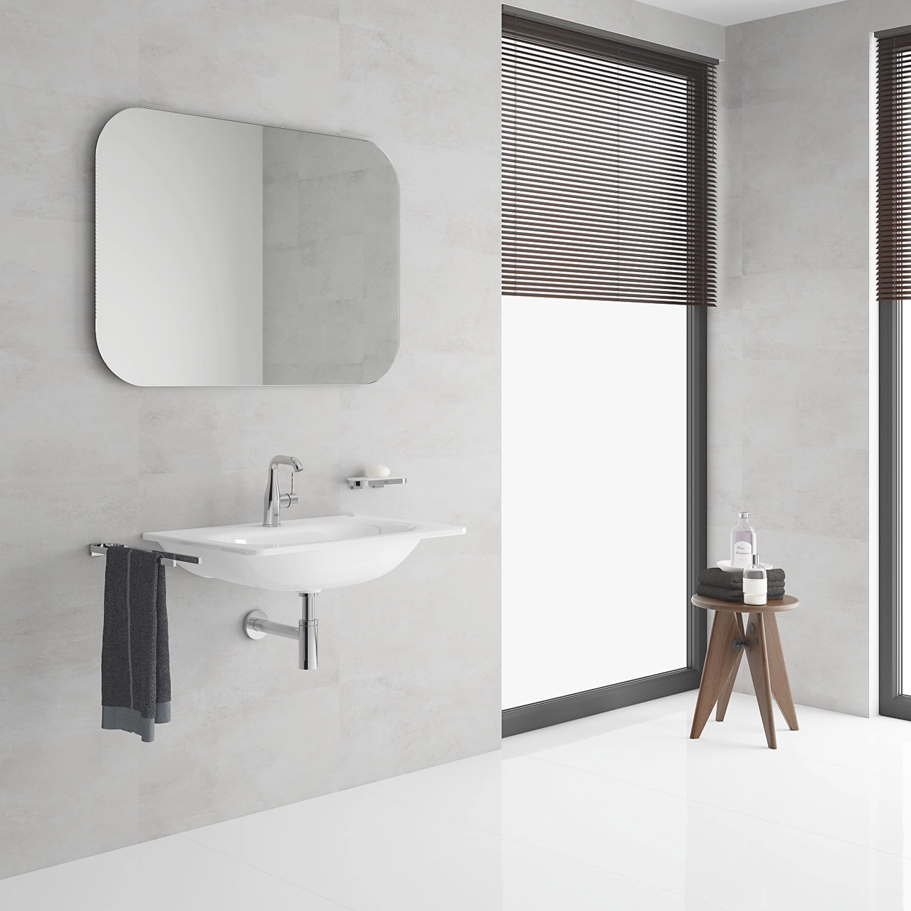 Смеситель для раковины Grohe Essence M с Click-Clack — 3