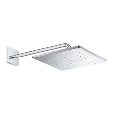 Pălărie duș cu braț Grohe Rainshower Mono Cube 26564000 31x31 cm