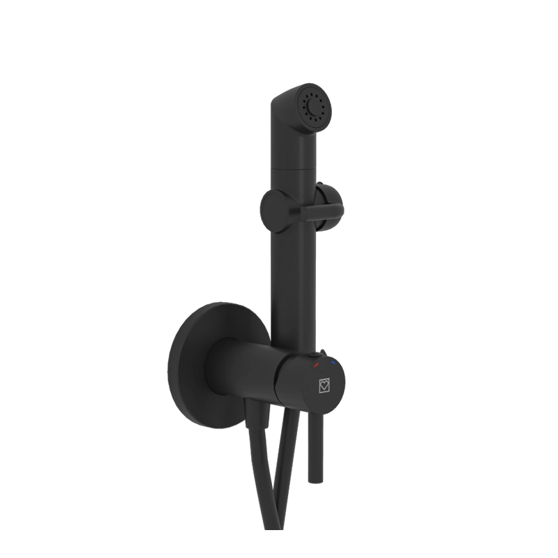 Гигиенический душ со смесителем Herz Fresh Black