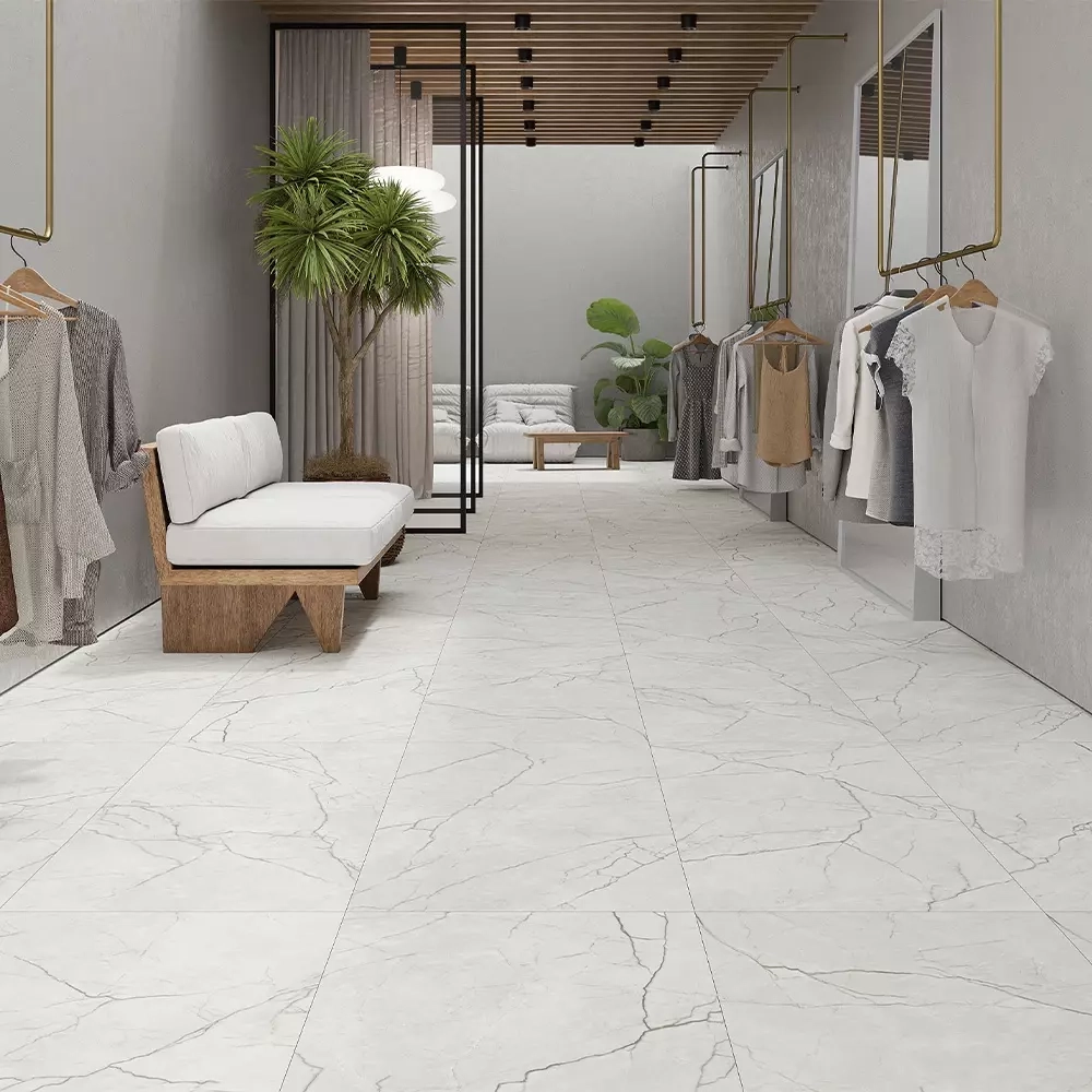 UNIQUE WHITE SATINADO 60X120 RECT.