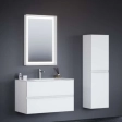 Шкаф-пенал Orka Nest 138x40x32 White