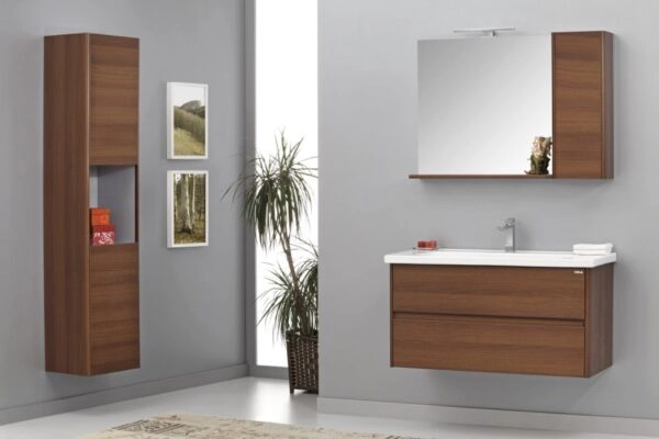 Умывальник с тумбой ORKA Duden 80 Odeon Red Walnut