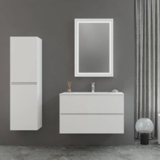 Mobilier de baie ORKA Nest 91 White matt