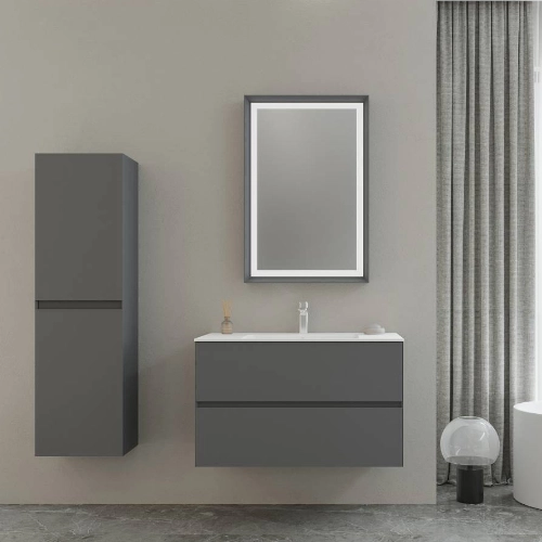 Mobilier de baie ORKA Nest 95 Grey matt (15MM 95x45)