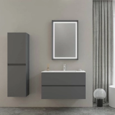 Mobilier de baie ORKA Nest 95 Grey matt (15MM 95x45)