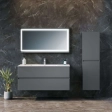 Шкаф-пенал Orka Nest 138x40x32 Anthracite matt