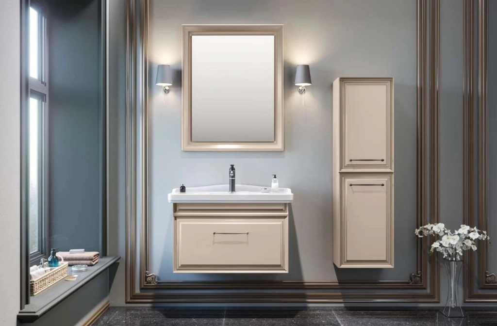 Oglinda ORKA Design 78x97 Cappuccino