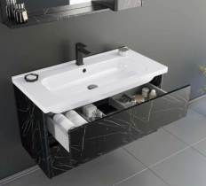 Mobilier de baie ORKA Duden Stone 100 Venato