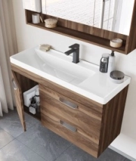 Mobilier de baie ORKA Nova 80 Tesbih Walnut