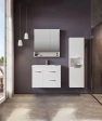 Mobilier de baie ORKA Nova 60 Glossy White