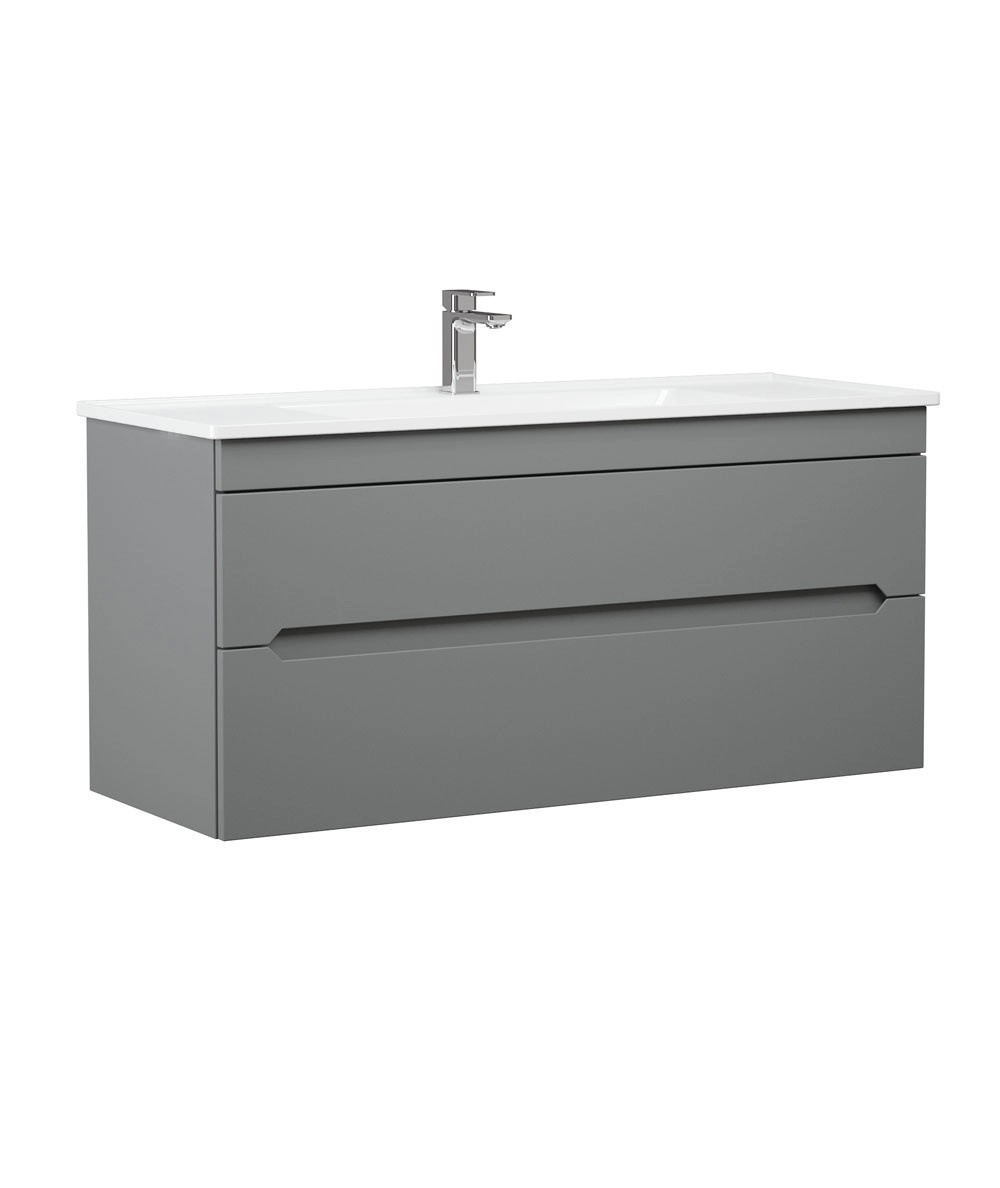 Mobilier de baie ORKA Varna 80 Grey matt — 1