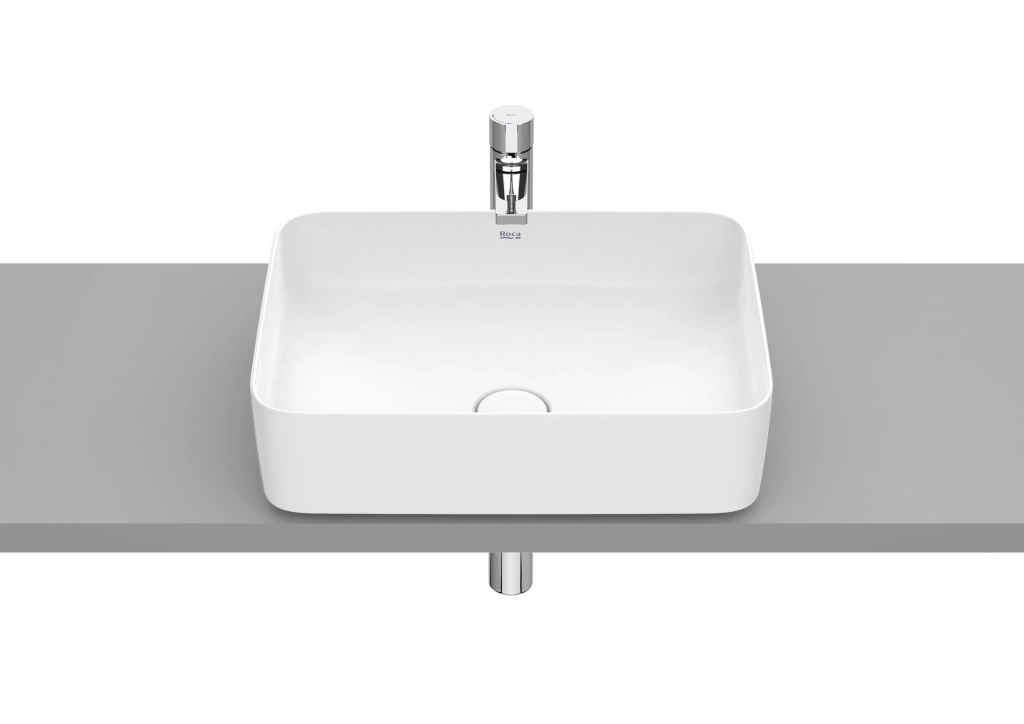 Умывальник накладной ROCA Inspira Square 500x370 Alb mat A327530620