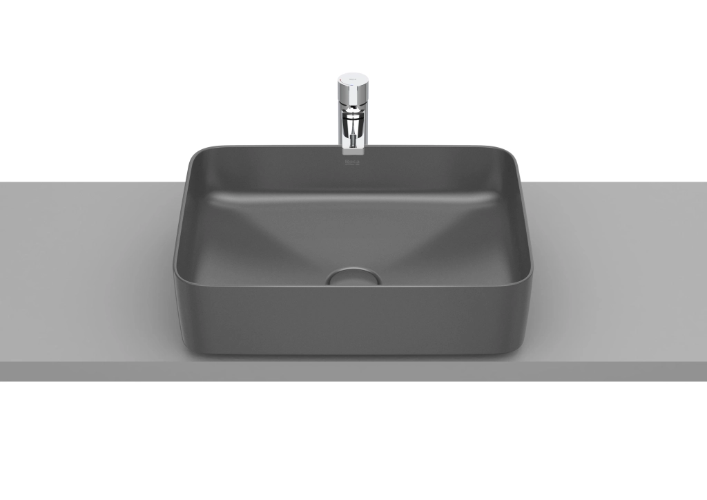 Умывальник накладной ROCA Inspira Square 500x370 Onyx A327530640