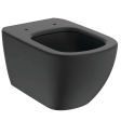 Vas WC suspendat Ideal Standard Tesi AquaBlade Negru Satinat (T0079V3)