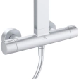 Душевая система термостатическая Ideal Standard ALU+ Silver BD583SI