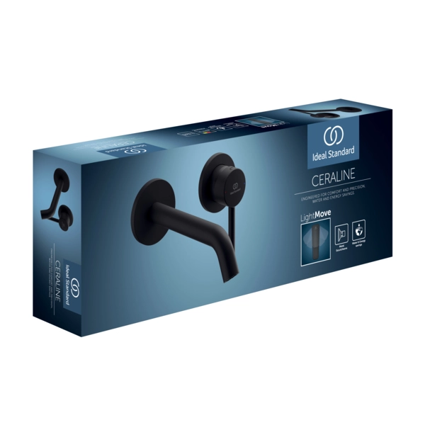 Смеситель встраиваемый для раковины Ideal Standard Ceraline Black — вид 4
