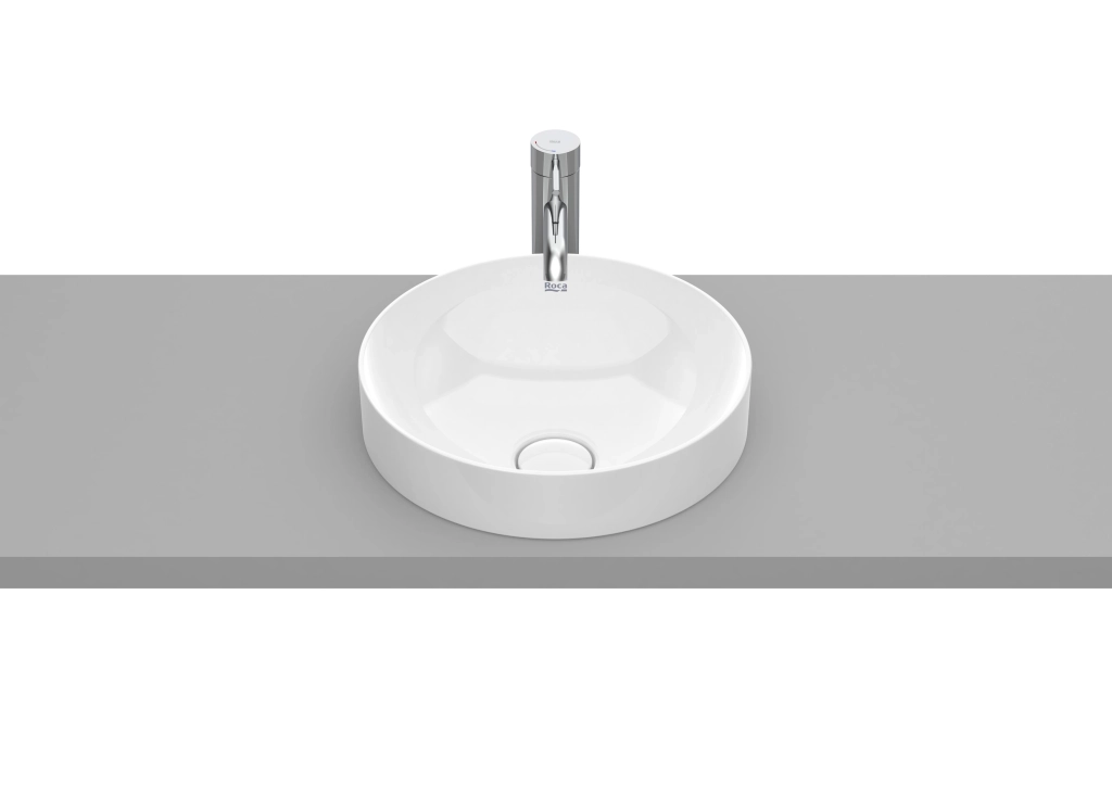 Lavoar in blat ROCA Inspira Round 370x370 Alb A32752R000