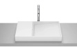Lavoar pe blat Roca Horizon Dash 600x380 Alb Mat A32727962B