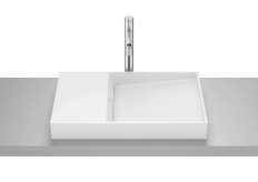 Lavoar pe blat Roca Horizon Dash 600x380 Alb Mat A32727962B