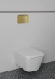 Clapeta actionare Ideal Standard OLEAS M3 Brushed Gold R0459A2