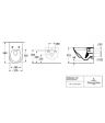 Vas WC suspendat Villeroy&Boch Subway 3.0 cu capac Soft Close