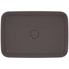 Lavoar pe blat tip bol Ideal Standard Atelier Ipalyss 55x38cm fara preaplin Gri Ardezie (E2076V5)