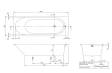 Cada Villeroy & Boch Oberon 1800x800 Quaryl