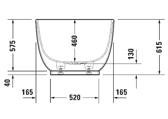 Cada Freestanding Duravit LUV 180 x 85 — 6