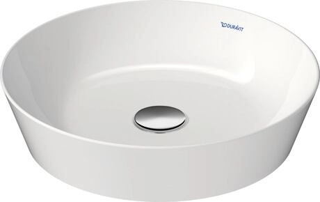Умывальник накладной Duravit Cape Code Round 43 cm Белый Глянцевый