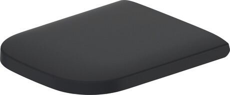 Capac WC Duravit Happy D.2 Soft Close Anthracite — 2