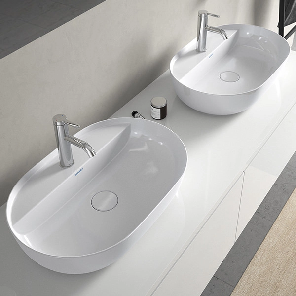 Lavoar pe blat Duravit LUV 70x40 cm — vedere 2