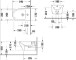 Bideu suspendat Duravit D-Neo 2294150000
