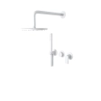 Set de duș îngropat Bugnatese Simple 6601BI White