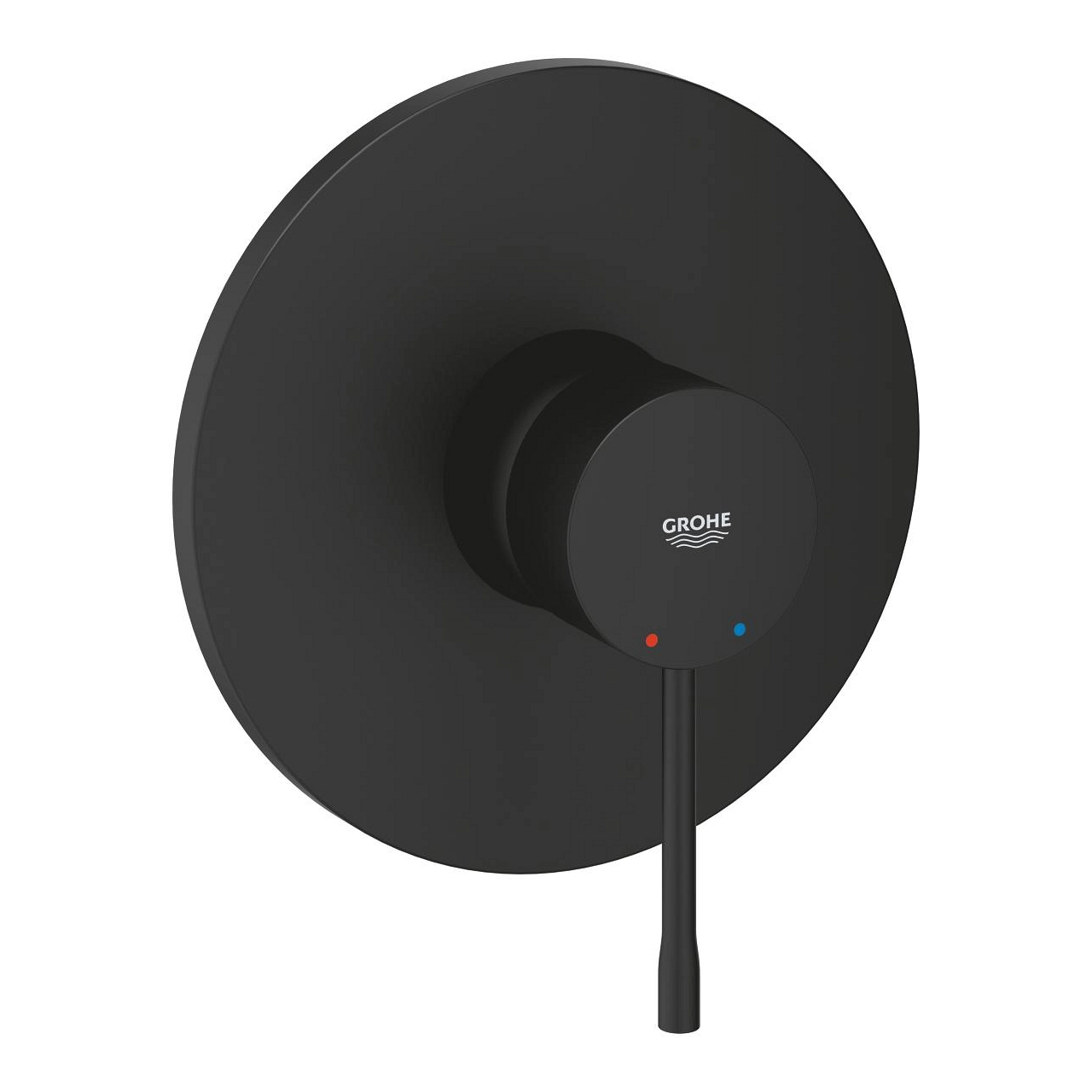Baterie duș încastrată 1 cale Grohe Essence Phantom Black