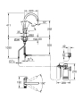 Baterie bucătărie cu filtru Grohe Blue Pure Baucurve 30581000
