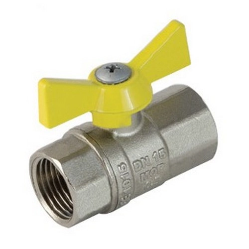Кран шаровый для газа GAZ FERRO KGMS1 1/2 FF