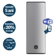 Электрический бойлер плоский Atlantic Vertigo Steatite Wi-Fi 80 Л Silver