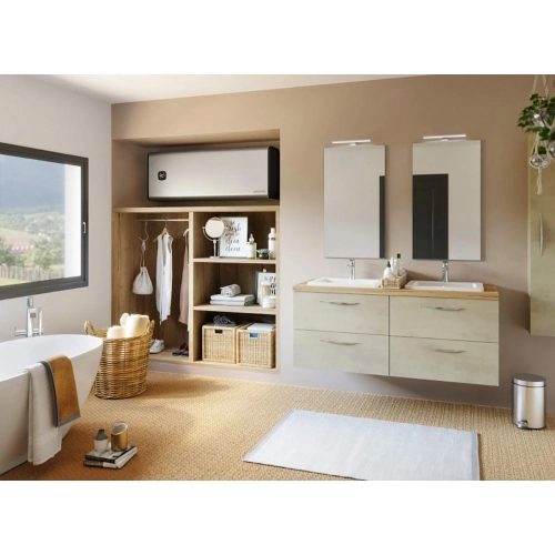Электрический бойлер плоский Atlantic Vertigo Steatite Wi-Fi 80 Л Silver — 4