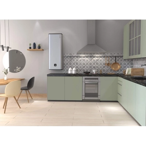 Электрический бойлер плоский Atlantic Vertigo Steatite Wi-Fi 80 Л Silver