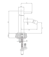 Baterie bideu Omnires Y Graphite Y1220GR