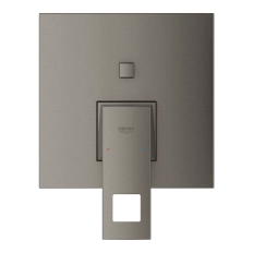 Встраиваемый смеситель для душа 2 режима Grohe Eurocube Brushed Hard Graphite 24062AL0