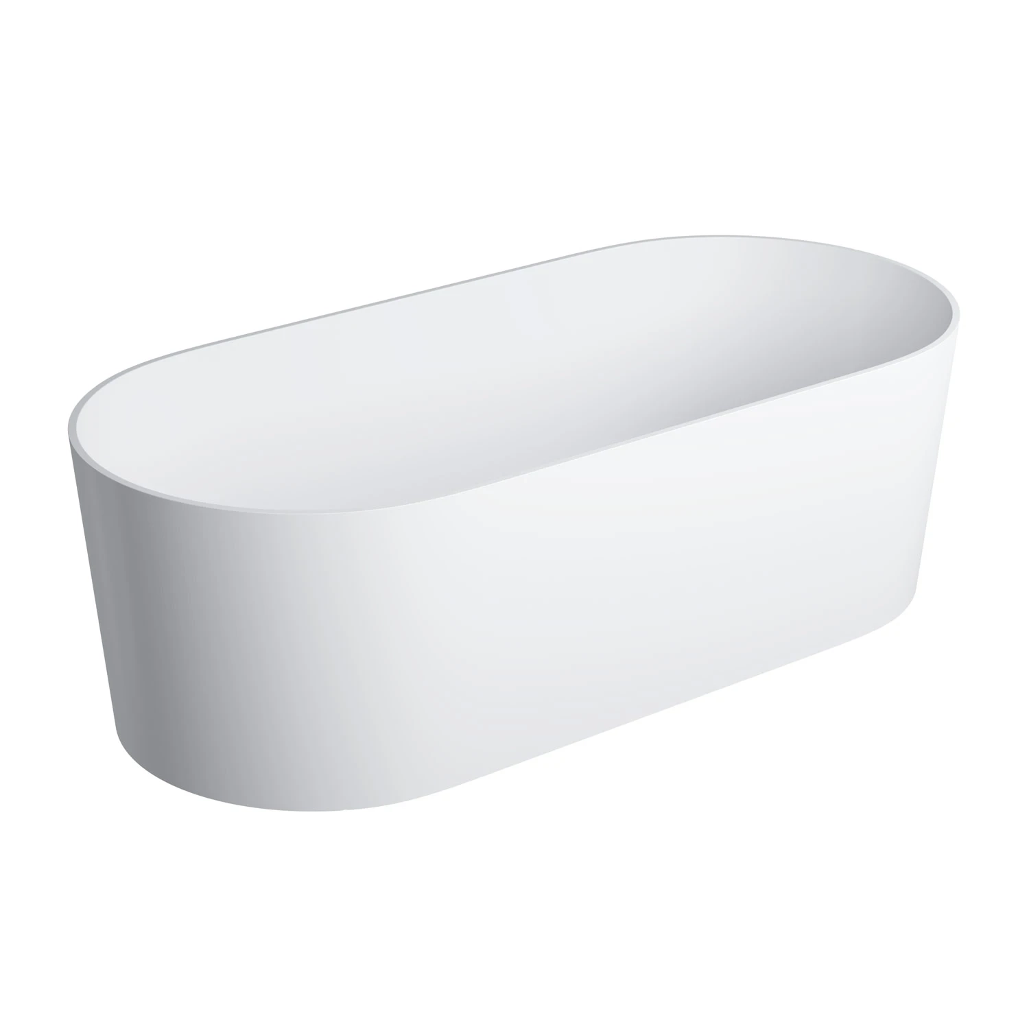 Ванна Freestanding OMNIRES OVO M+ 160 x 75 cm OVOWWBM