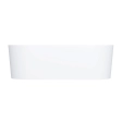 Cada freestanding OMNIRES OVO M+ 160 x 75 cm alb mat OVOWWBM