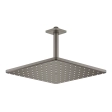 Pălărie duș cu braț Grohe Rainshower Mono Cube Brushed Hard Graphite 26566AL0 31x31 cm