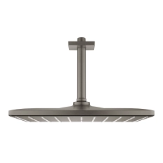 Верхний душ с кронштейном Grohe Rainshower Mono Cube Brushed Hard Graphite 26564000 31x31 см
