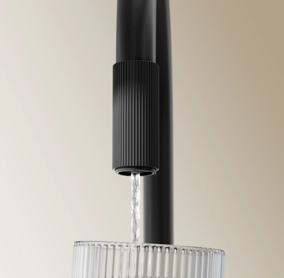 Baterie bucătărie cu filtru Omnires Switch Black — 2