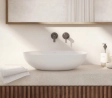 Lavoar pe blat OMNIRES SHELL M+ 60 x 35 cm SHELLUNBM