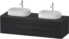 Мебель для ванной DURAVIT ZENCHA, Black/Graphite Super Matt 1600mm