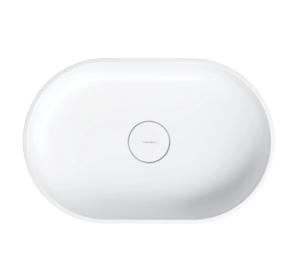 Lavoar pe blat OMNIRES OVO M+ 55 x 36 cm OVOUNBM